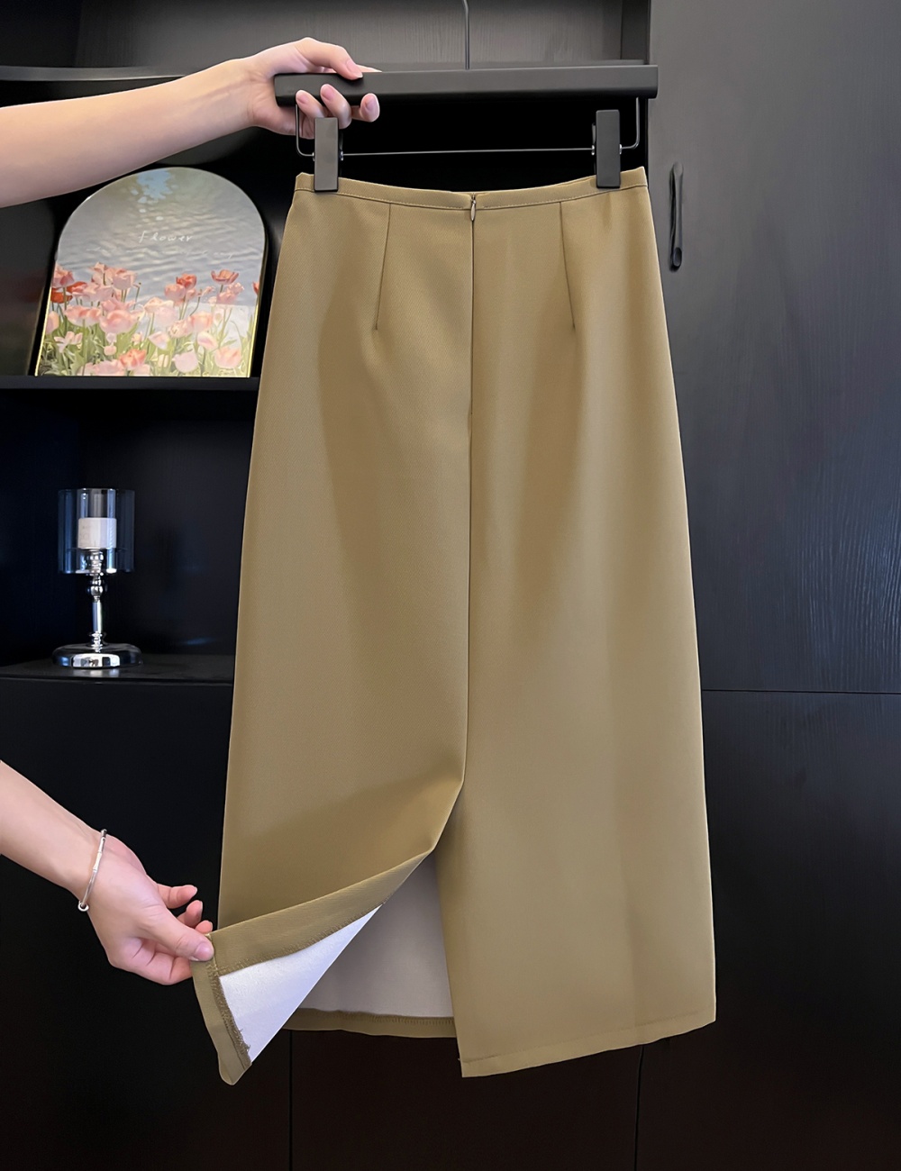 Spring and autumn skirt drape business suit for women