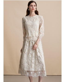 France style tender tops temperament skirt 2pcs set