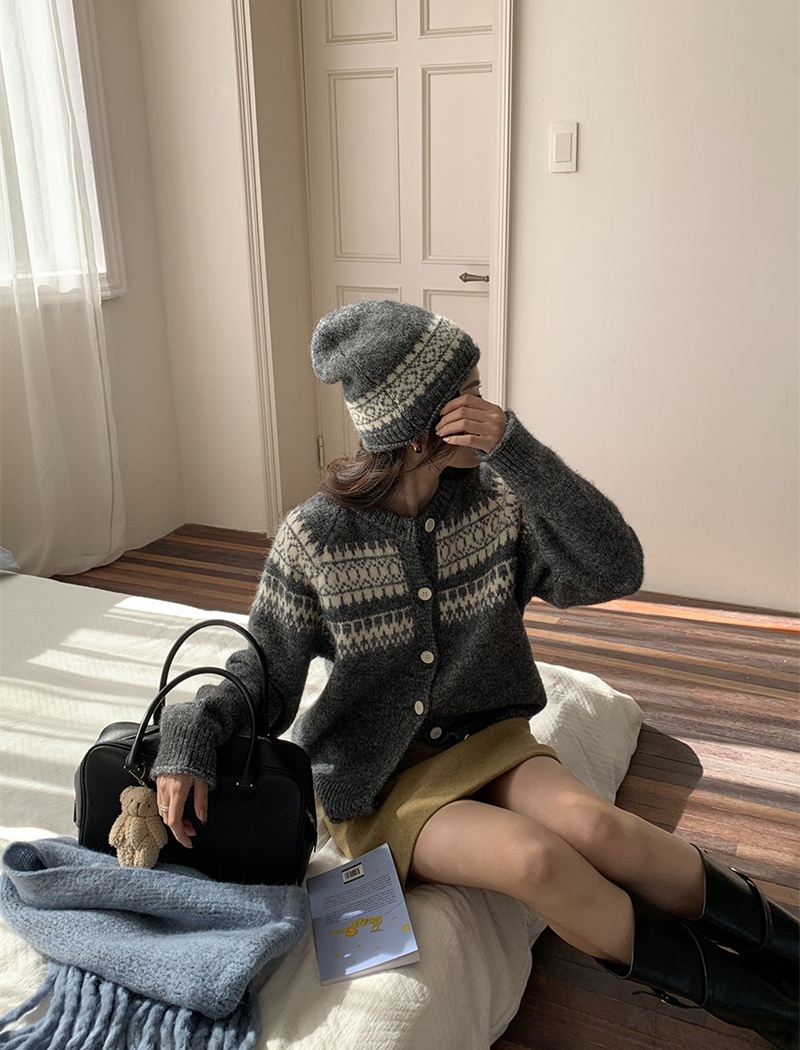 Cozy Casual sweater Korean style coat