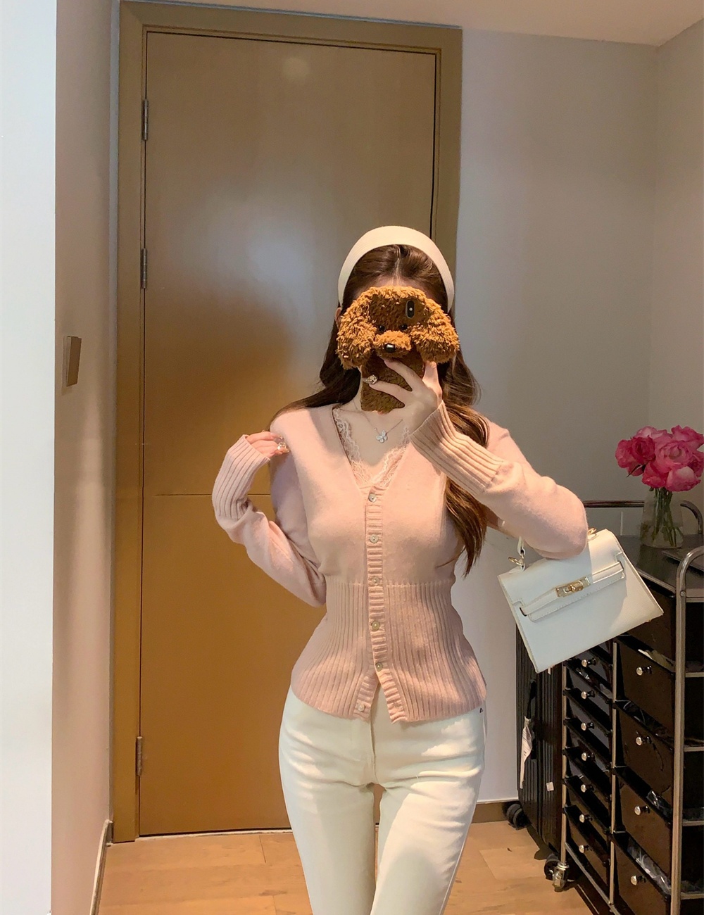 Splice inside the ride sweater slim tops for women
