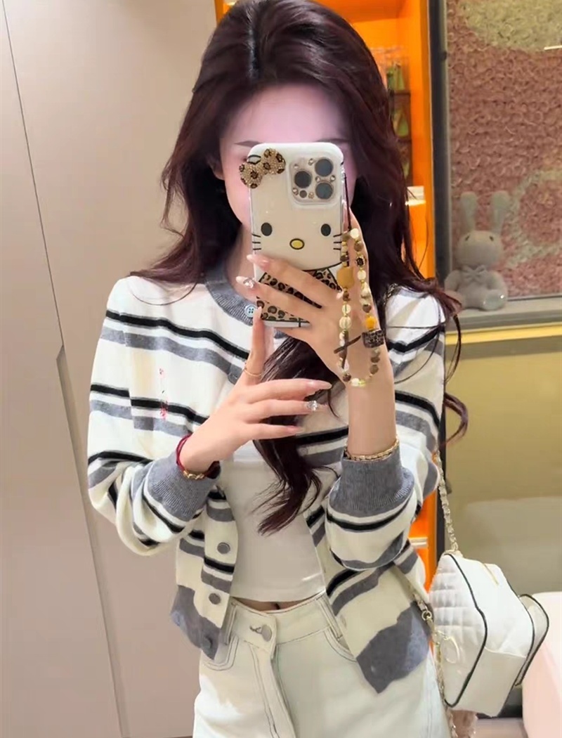 Autumn and winter coat Korean style cardigan for women
