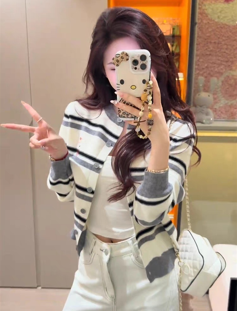 Autumn and winter coat Korean style cardigan for women
