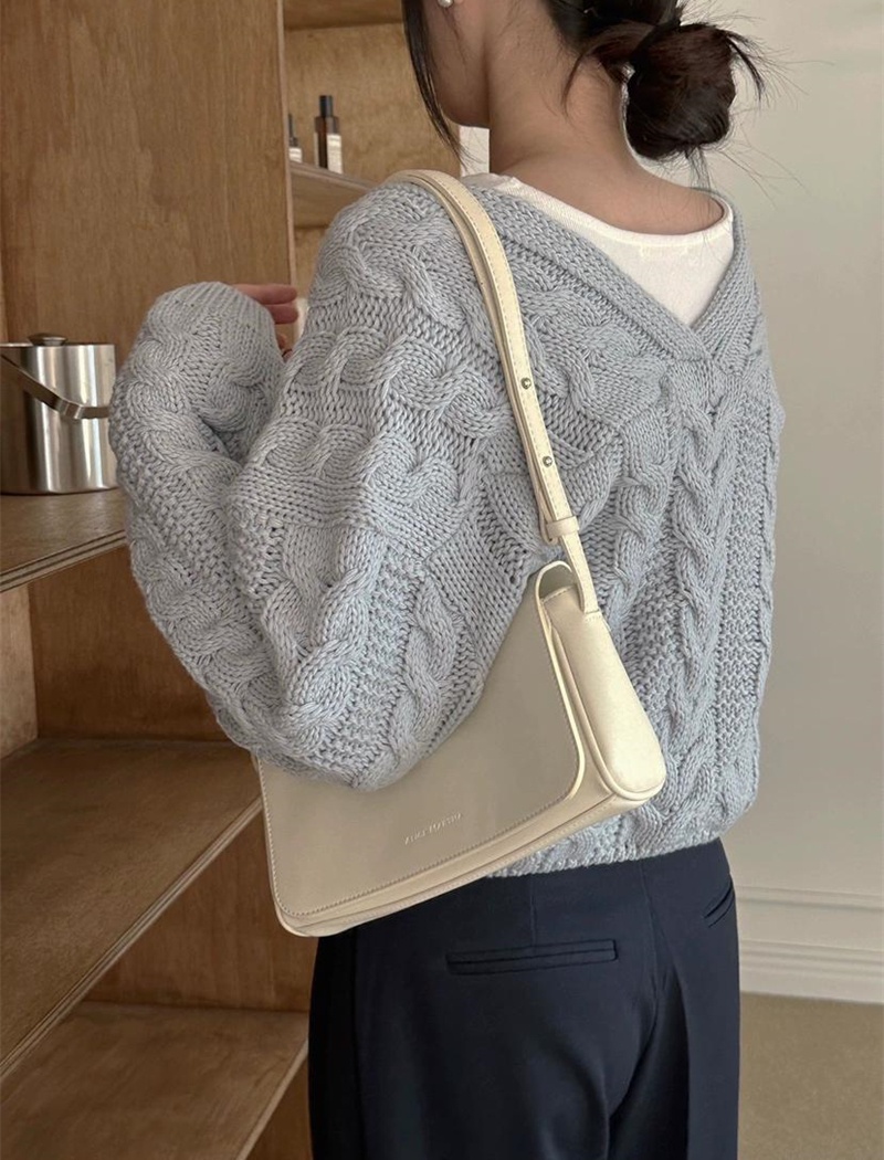 Korean style sweater long sleeve cardigan for women