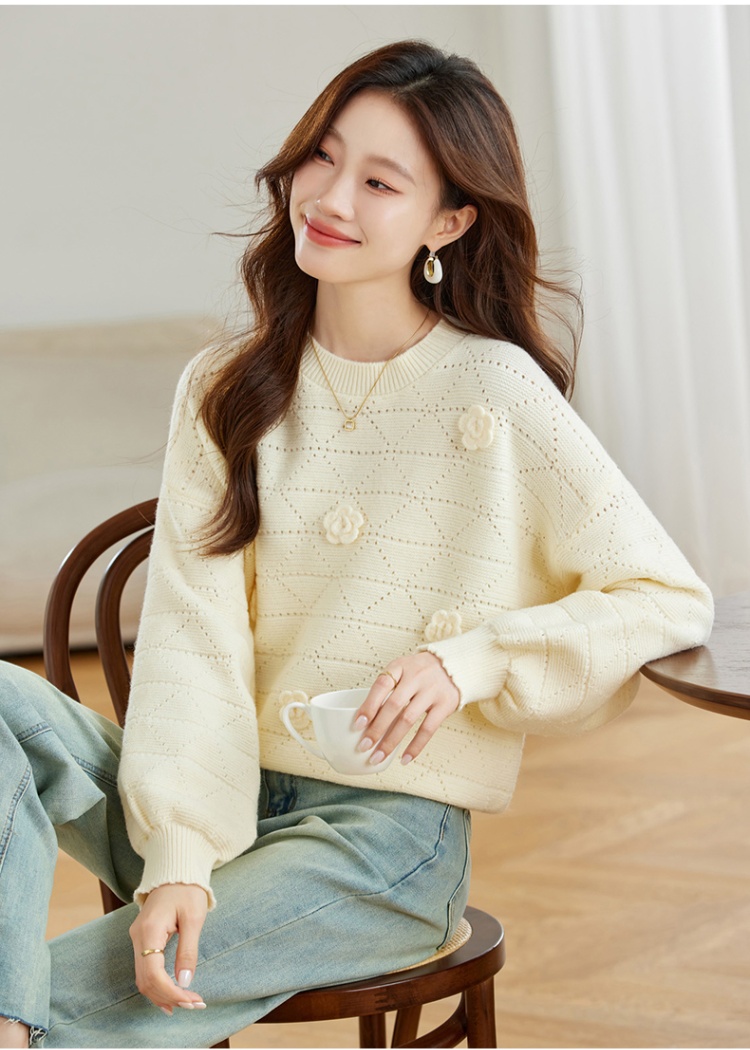 Wears outside bottoming shirt sweater for women