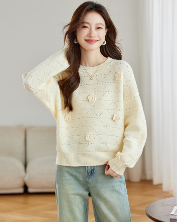 Wears outside bottoming shirt sweater for women