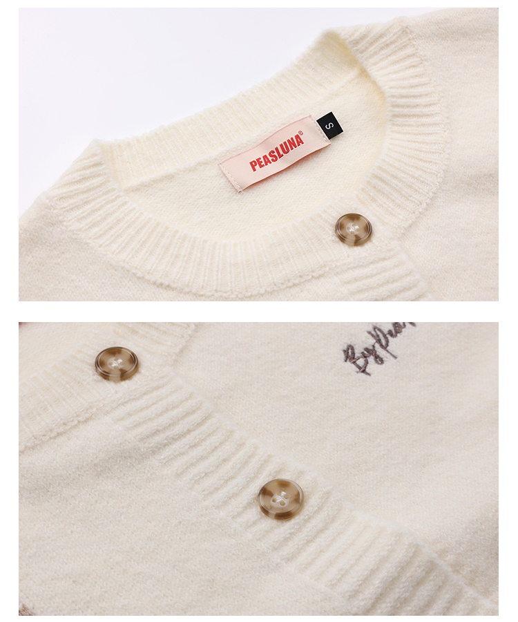 Spring Korean style tops sweet all-match cardigan for women