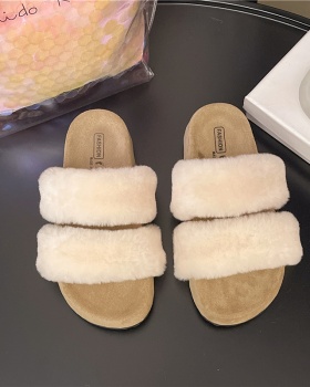 Plush multiple sandals Casual style shoes