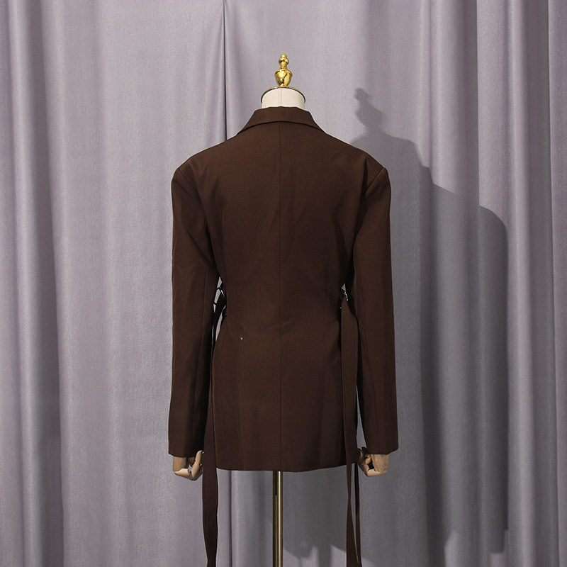 Stitching pure business suit temperament coat