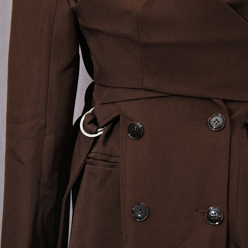 Stitching pure business suit temperament coat