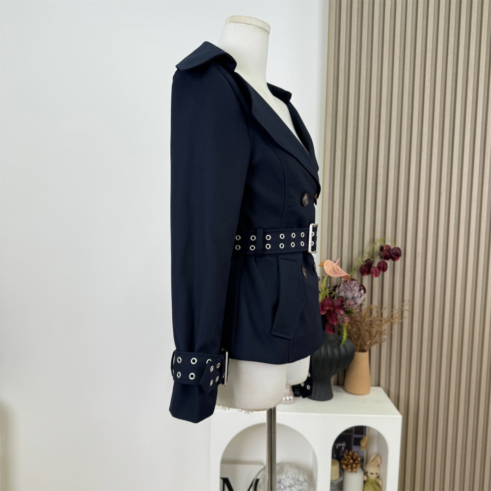 Temperament slim business suit long sleeve autumn coat