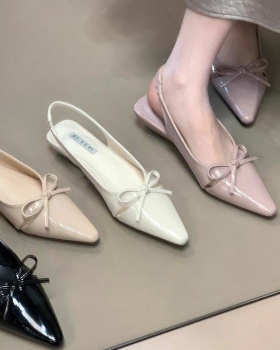 All-match summer niche commuting bow sandals