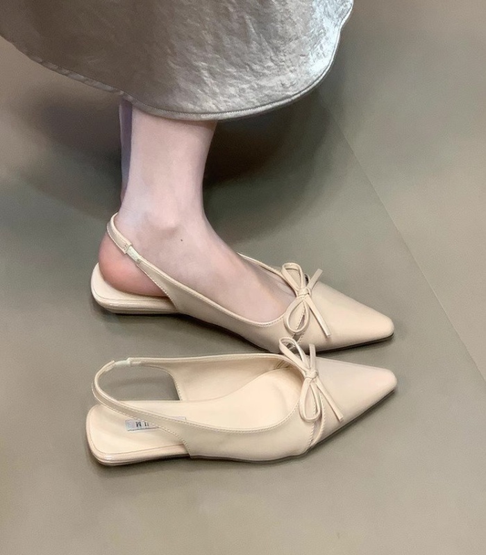 All-match summer niche commuting bow sandals