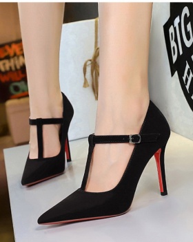 Temperament shoes broadcloth high-heeled shoes for women
