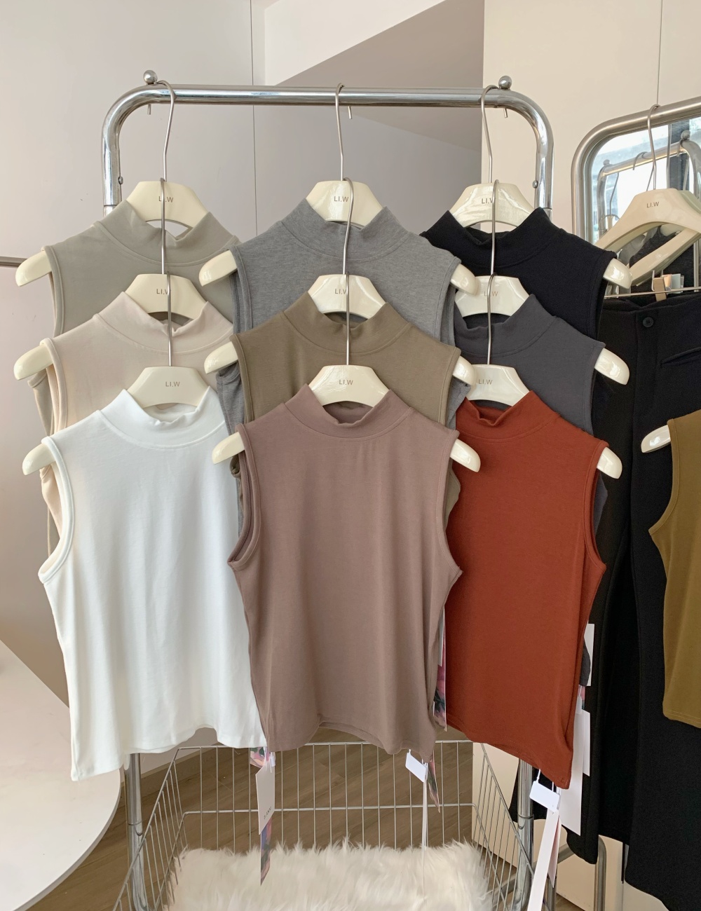Bottoming sleeveless T-shirt temperament summer tops for women