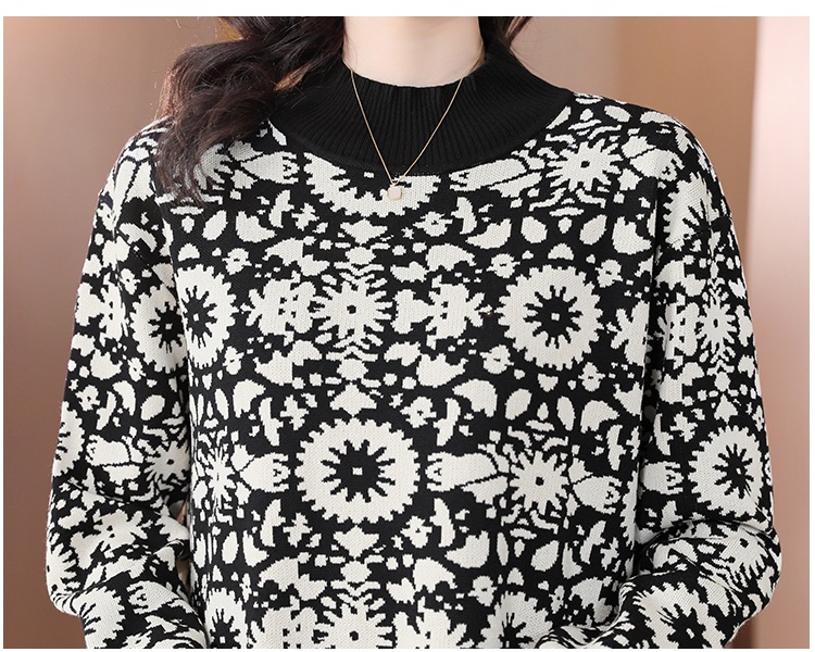 Temperament show young sweater dress slim dress