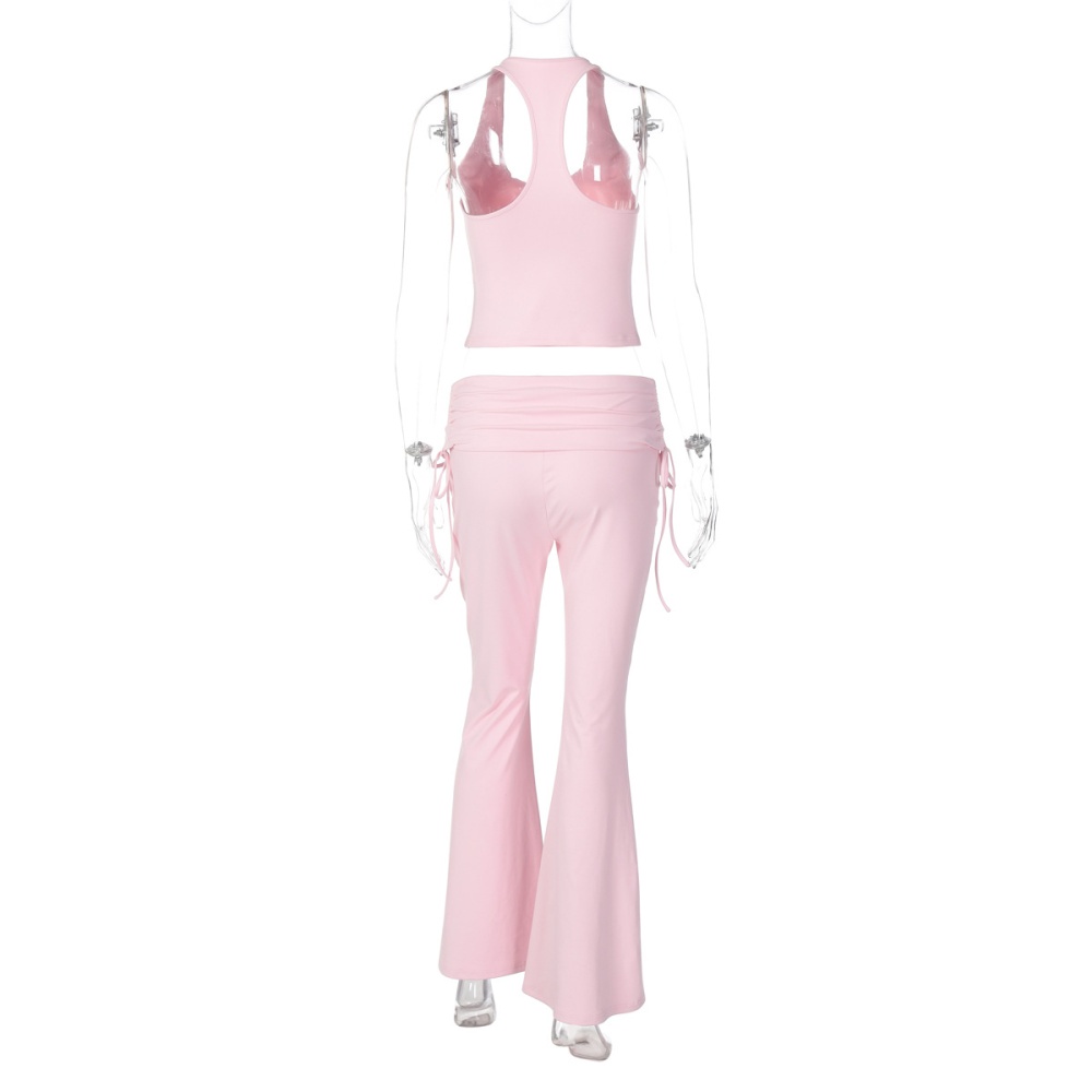 Fashion vest long pants a set for women