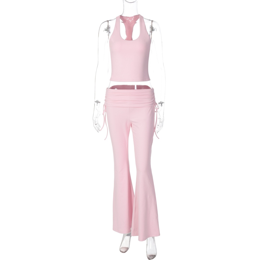Fashion vest long pants a set for women