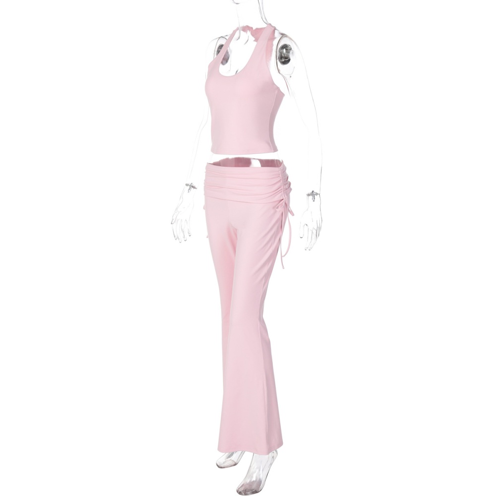 Fashion vest long pants a set for women
