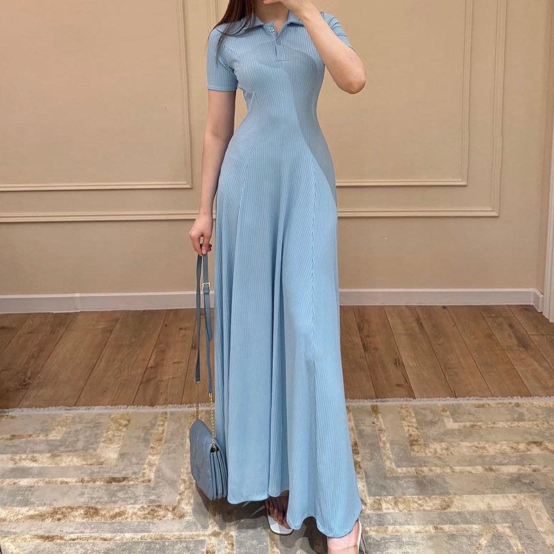 Temperament niche short sleeve Casual dress for women