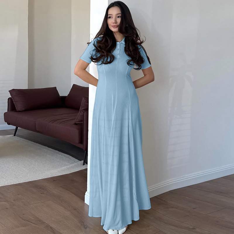 Temperament niche short sleeve Casual dress for women