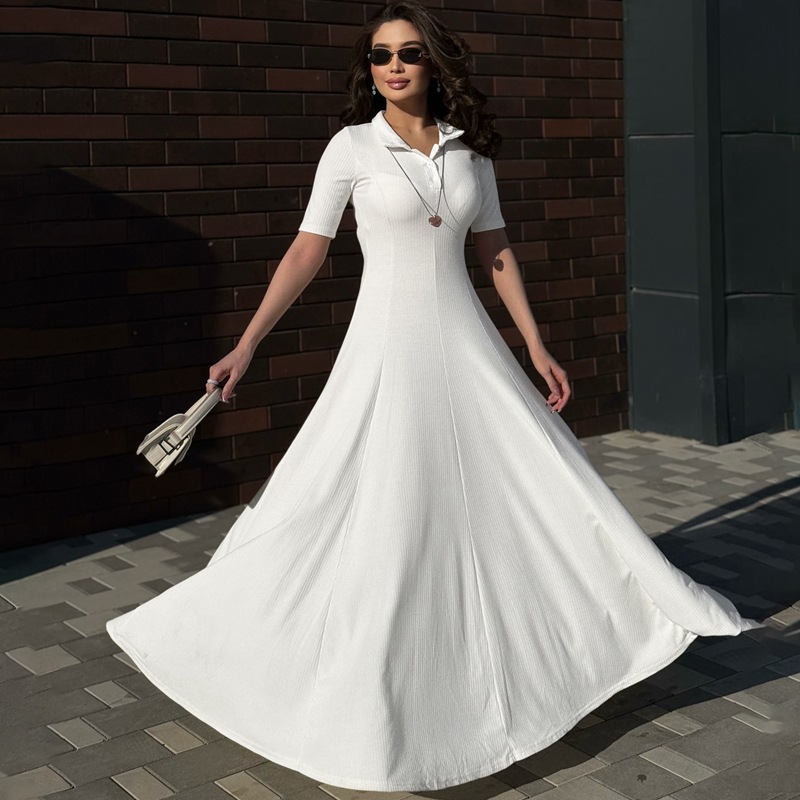 Temperament niche short sleeve Casual dress for women
