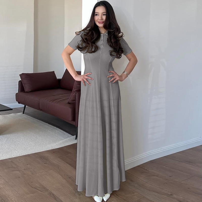 Temperament niche short sleeve Casual dress for women