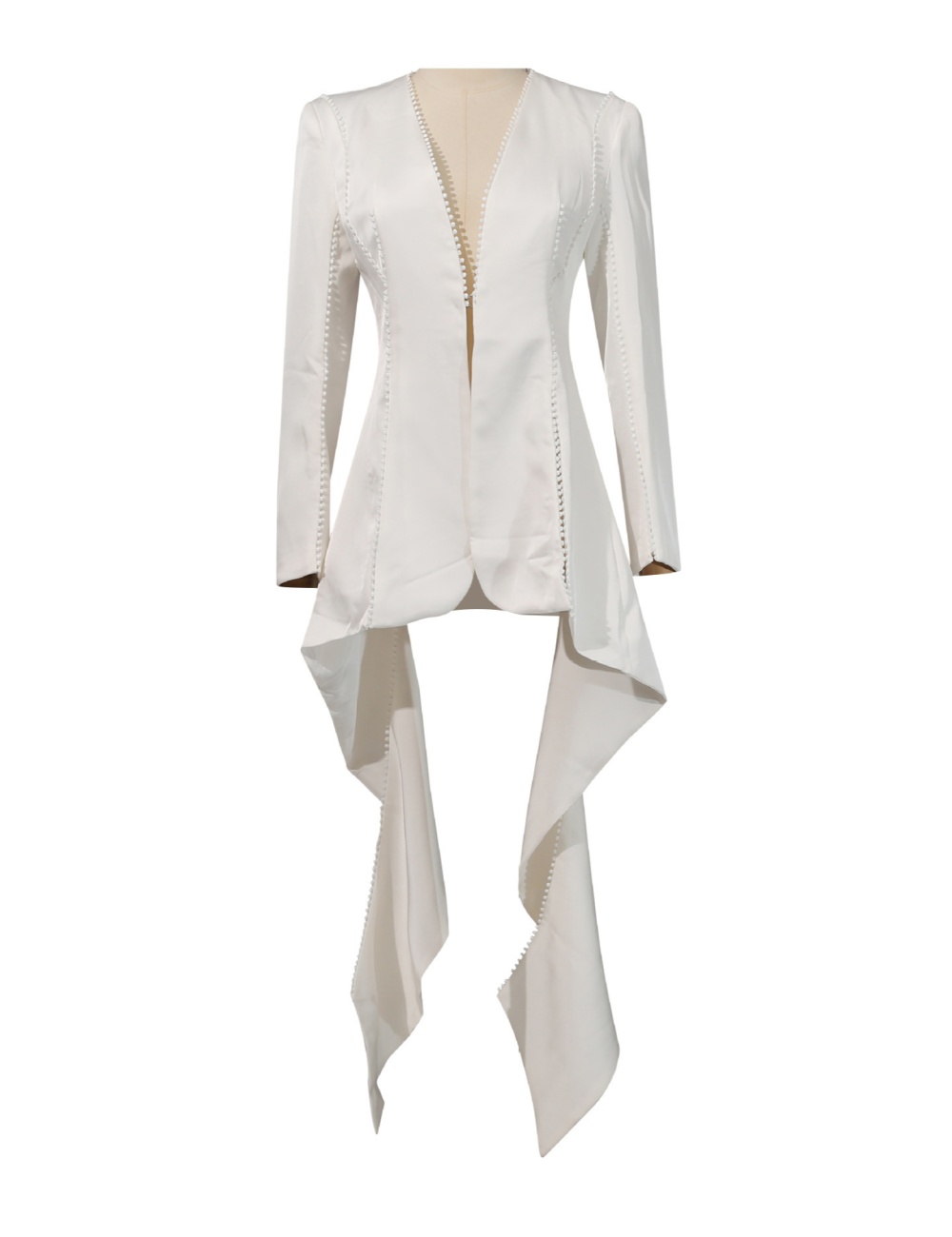Splice wood ear coat niche business suit for women