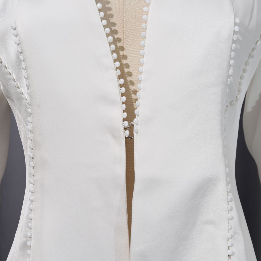 Splice wood ear coat niche business suit for women