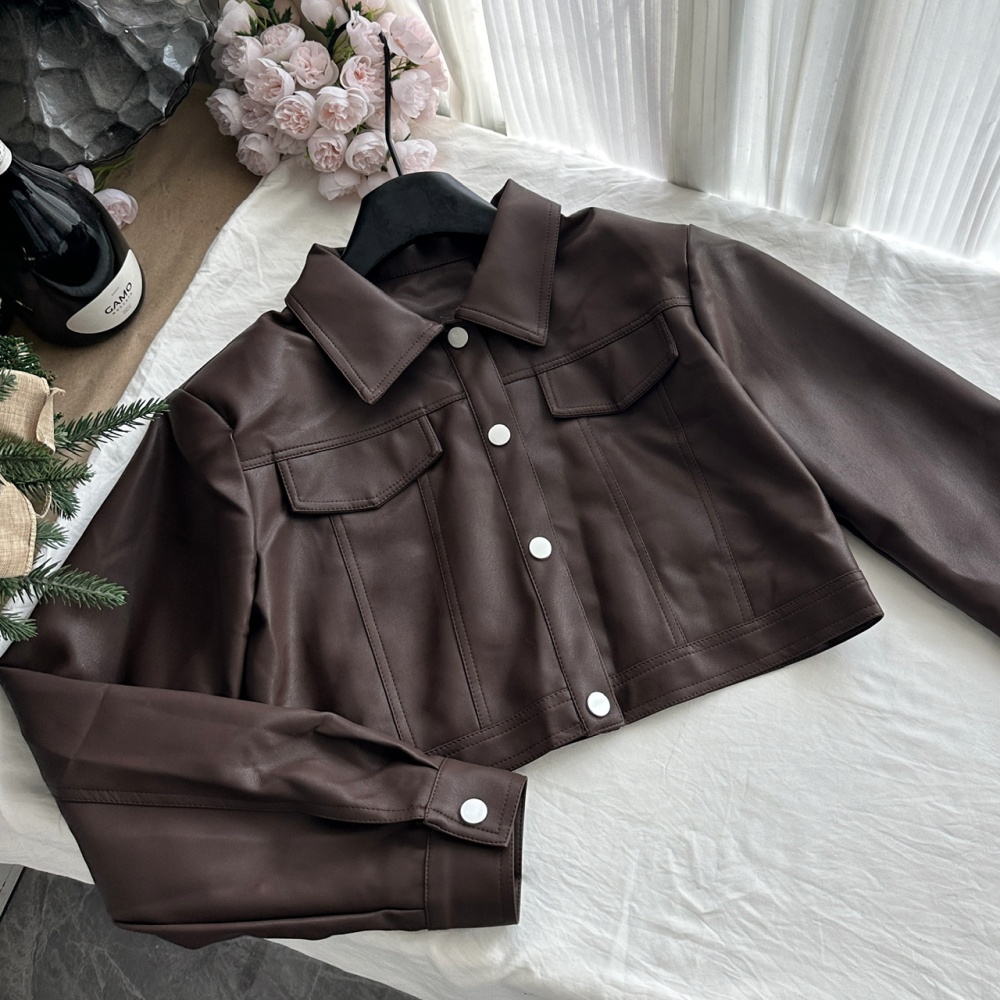 Slim retro coat pinched waist dress a set for women