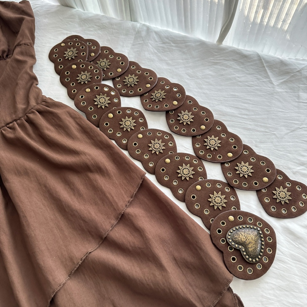 Slim retro coat pinched waist dress a set for women