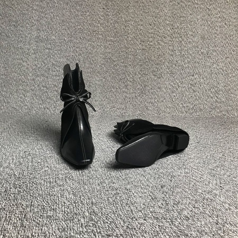 Autumn low cylinder pants slipsole boots for women