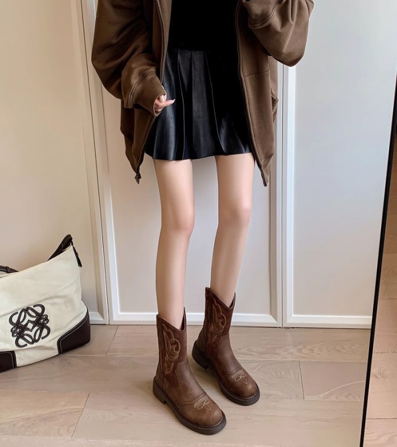 Middle cylinder martin boots short boots for women