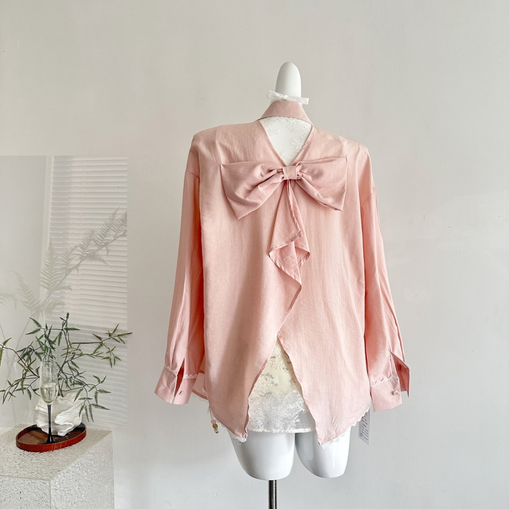 Sling all-match dress autumn loose shirt a set