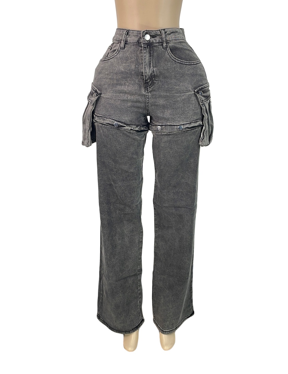 Fashion wear shorts removable denim long pants