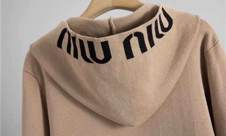 Chest letters Casual thin coat 2pcs set for women
