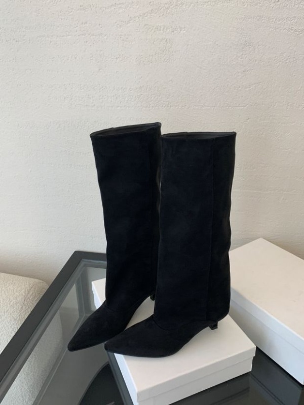 Broadcloth slim boots fashion thigh boots for women