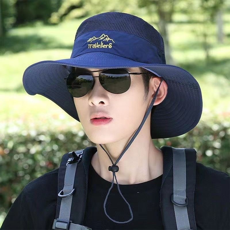 Outdoor sports shade breathable hat for men