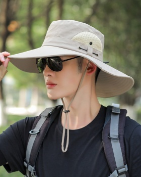 Sunscreen fishing sun summer shade hat for men