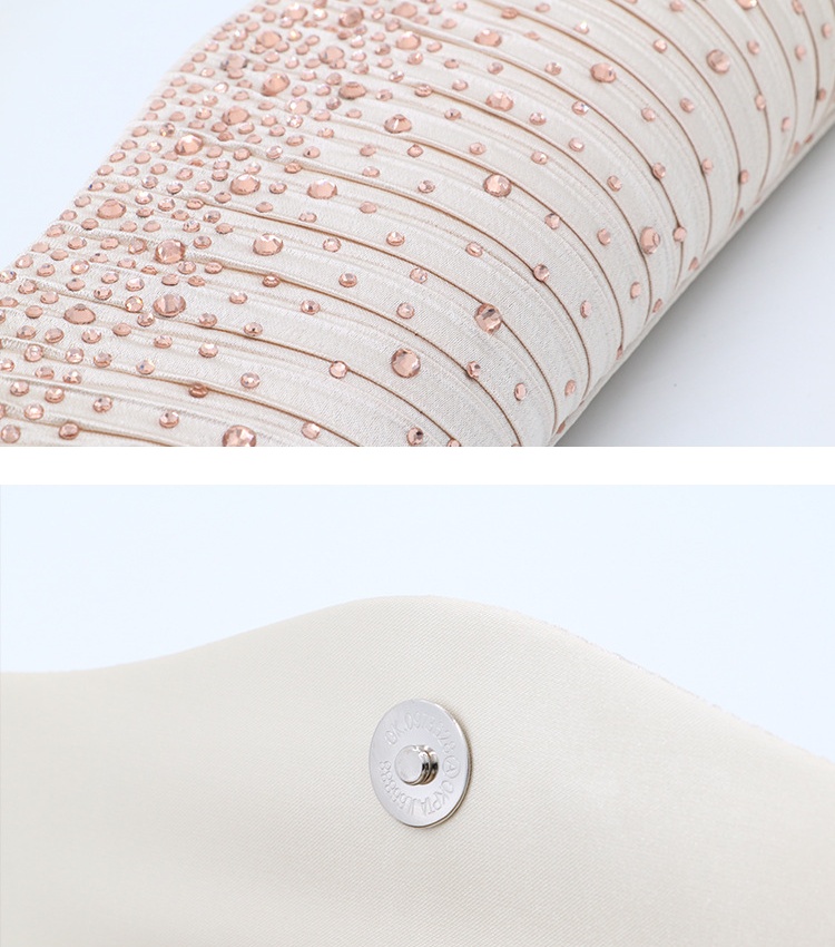 Rhinestone chain bag European style evening bag