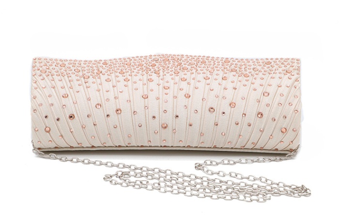 Rhinestone chain bag European style evening bag