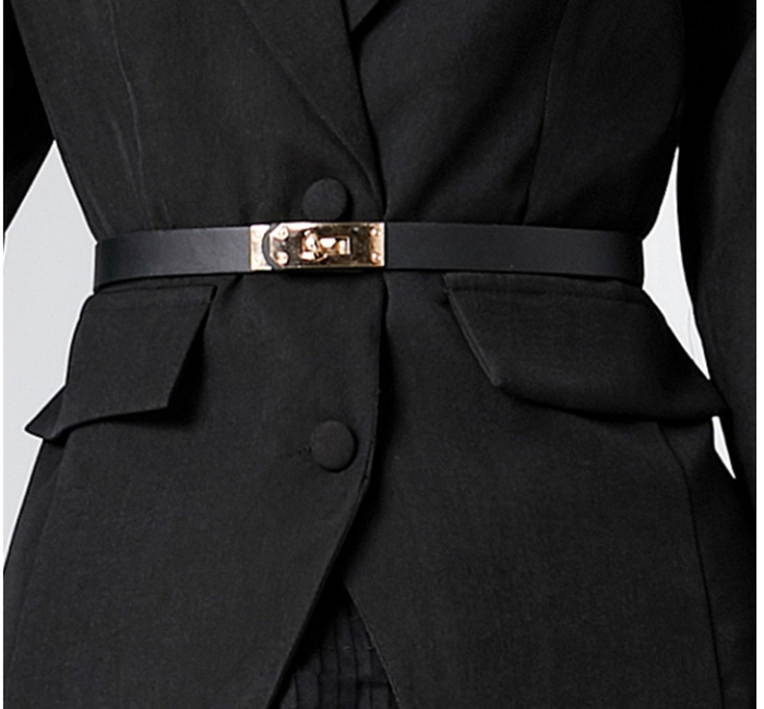 Cake black coat gauze fashion business suit a set