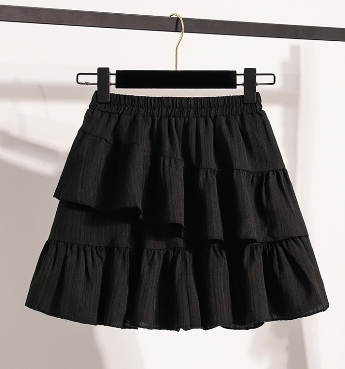 White ballet skirt cake short skirt for women