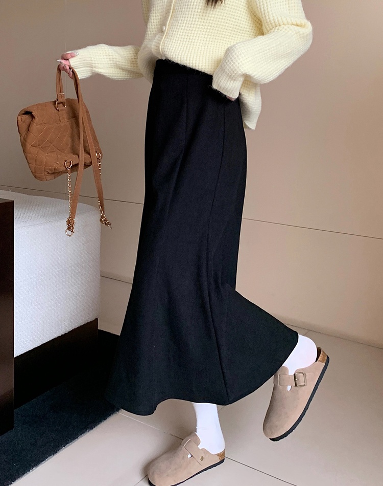 Mermaid long skirt package hip long skirt for women