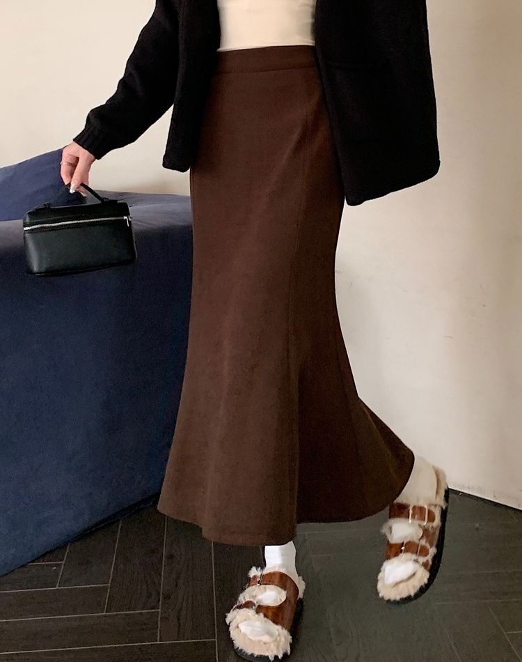 Mermaid long skirt package hip long skirt for women