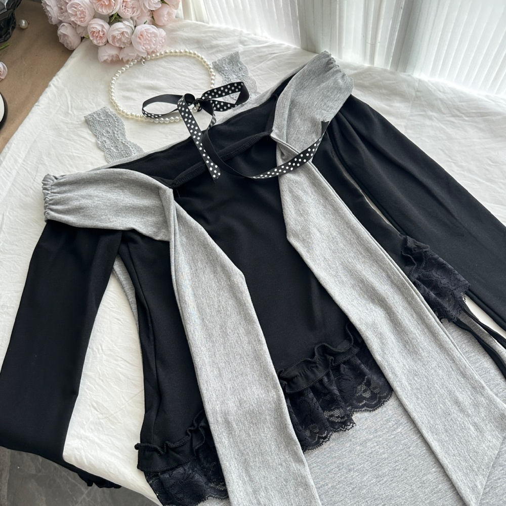 Autumn spicegirl dress 2pcs set
