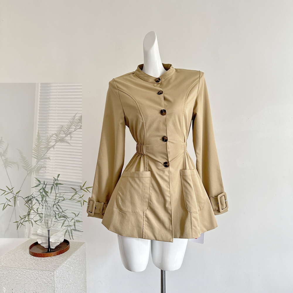 British style coat removable cloak 2pcs set