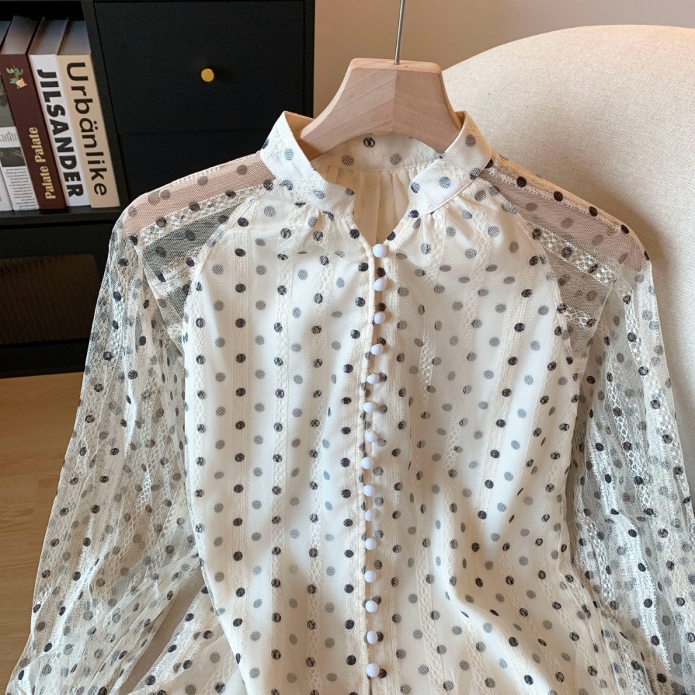 Refreshing single-breasted shirts autumn tops