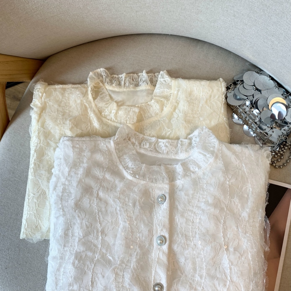 Slim long sleeve chiffon shirt conventional autumn tops