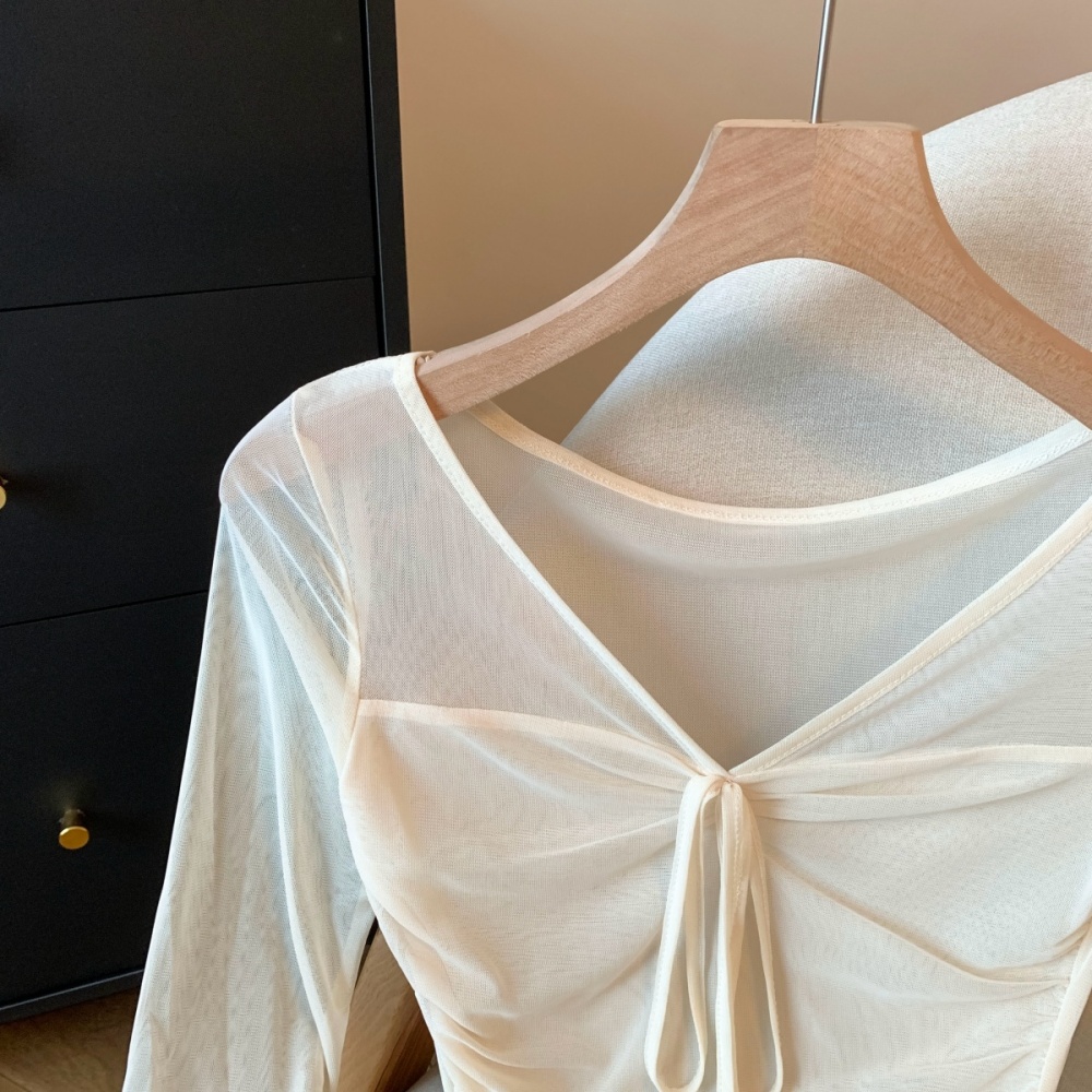 Sunscreen slim smock summer irregular T-shirt