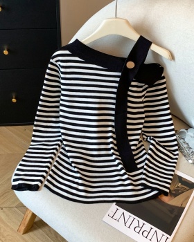 Strapless tops Korean style bottoming shirt